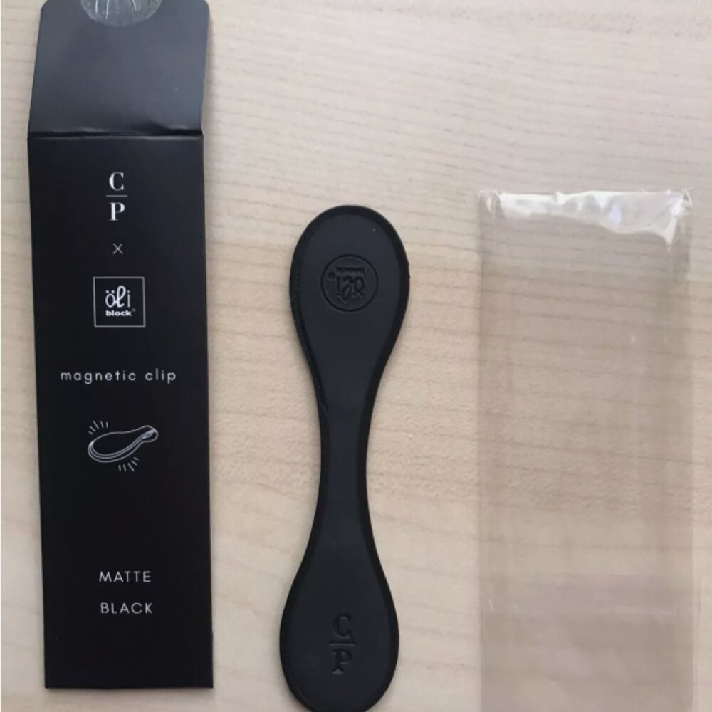 Cloth and Paper Oli Block Magnetic Clip Matte Black